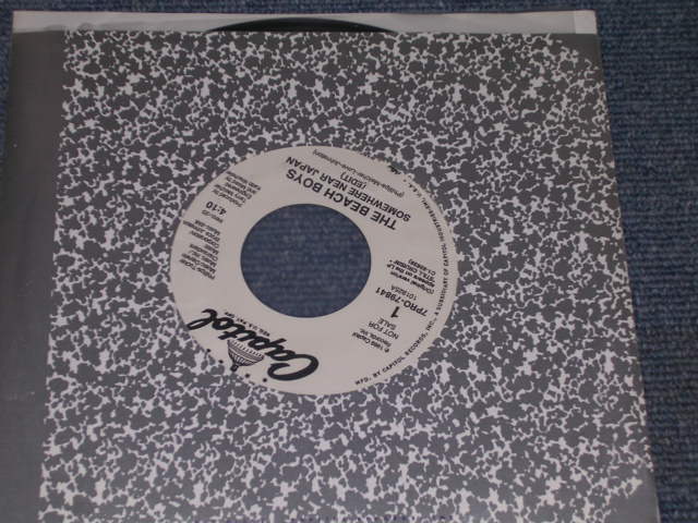 画像1: THE BEACH BOYS - SOMEWHERE NEAR IN JAPAN ( EDIT ) / 1989 US ORIGINAL PROMO ONLY 7" SINGLE 