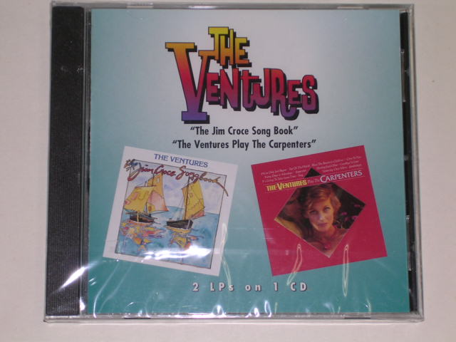 画像1: THE VENTURES - THE JIM CROCE SONG BOOK + PLAY THE CARPENTERS  ( 2 in 1+ BONUS TRACK ) / 1997 US SEALED   CD 