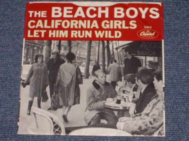 画像1: THE BEACH BOYS - CALIFORNIA GIRLS  ( LIGHT GRAY  LOGO TITLE COVER : DIE-CUT Cover : MATRIX M?8/F7 : Ex++/Ex+ ) / 1965 US ORIGINAL 7" SINGLE With PICTURE SLEEVE 