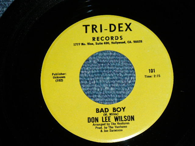 画像: DON LEE WILSON -  TELL .LAULA I LOVE HER ( MINT / MINT )  / 1981 US ORIGINAL Stock Copy 7"SINGLE