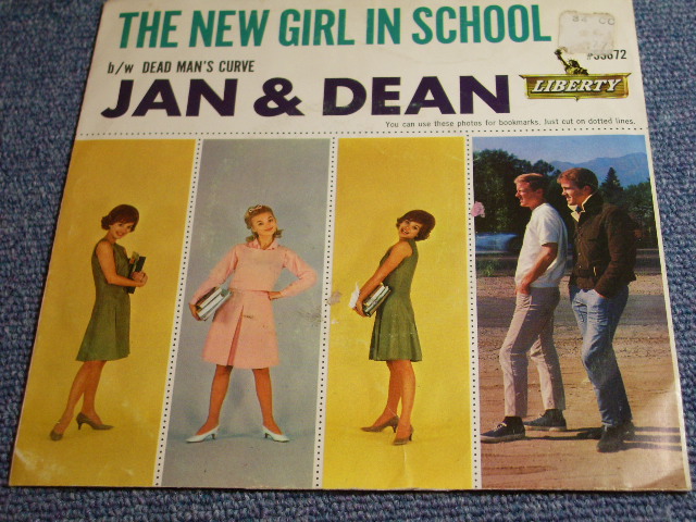 画像: JAN & DEAN - A)YELLOW BALLON  B)TASTE OF RAIN (MINT-/MINT-) / 1960s US AMERICA ORIGINAL "WHITE LABEL PROMO" Used 7"SINGLE