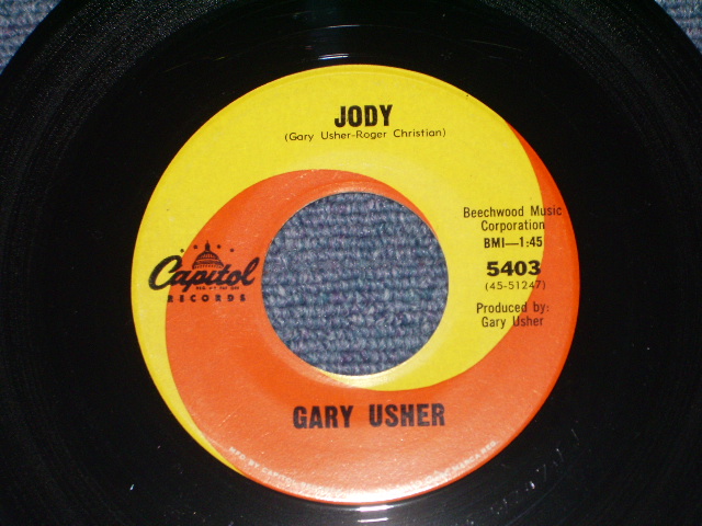 画像: GARY USHER - A)JODY   B) IT'S A LIE  ( MINT-/MINT- )   / 1965 US ORIGINAL 7" Single 