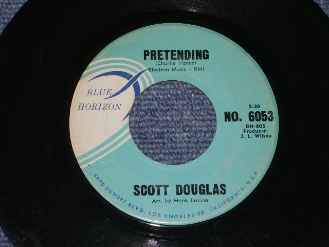 画像: SCOTT DOUGLAS ( SURPORTED  by THE VENTURES ) - A HUNDRED THOUSAND WAYS( VG+++/VG+++ ) / 1960 US ORIGINAL 7"Single