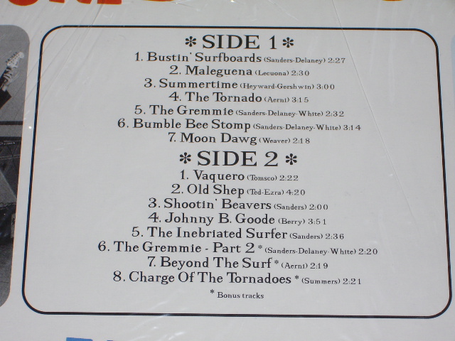 画像: THE PHANTOM SURFERS - THE EXCITING SOUNDS OF MODEL ROAD RACING (SEALED) / 1994 US AMERICA ORIGINAL "BRAND NEW SEALED" LP  