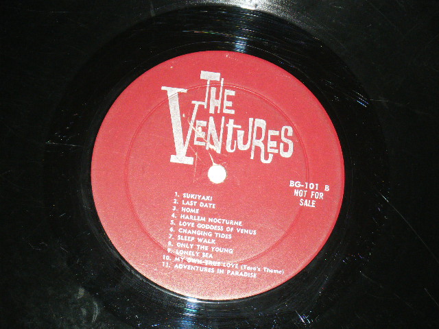 画像: THE VENTURES - THE VENTURES : ADVENTURES IN PARADISE (  VG++/VG++ ) / 1963 US ORIGINAL PROMO ONLY  LP 