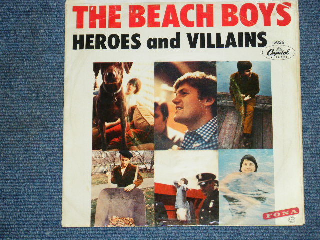 画像: THE BEACH BOYS - HEROES AND VILLAINS   / 1967 US ORIGINAL 7" PICTURE SLEEVE Only