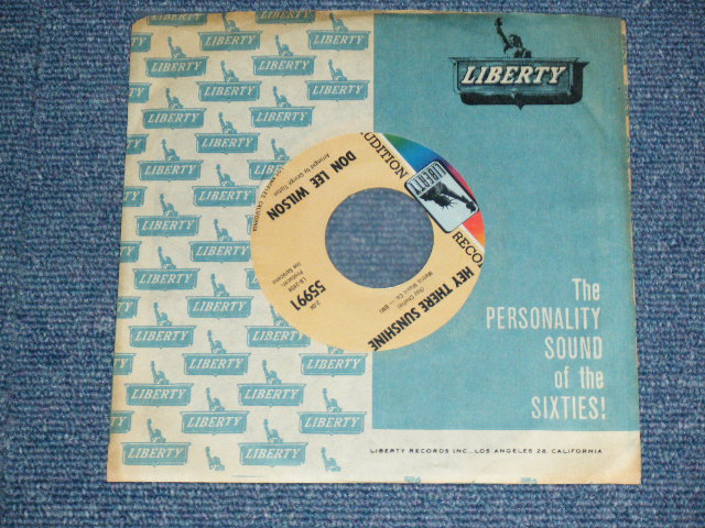 画像: DON LEE WILSON -  BEHIND THESE STAINED GLASS WINDOWS  ( FATS & LARGE  STYLE LOGO ) ( MINT-/MINT- )  / 1967 US ORIGINAL Audition Lbael Promo 7"SINGLE