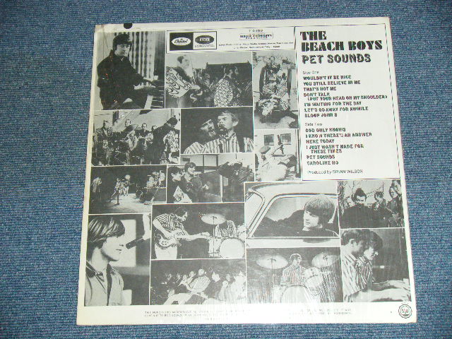 画像: THE BEACH BOYS - PET SOUNDS ( T-1-2458-F-25/T2-2458-G-26 : MINT-/Ex+++) / 1966 US ORIGINAL Mono LP