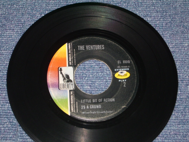 画像: THE VENTURES  - 0087-11  / 1966? MEXICO ORIGINAL 7" EP With Picture Sleeve