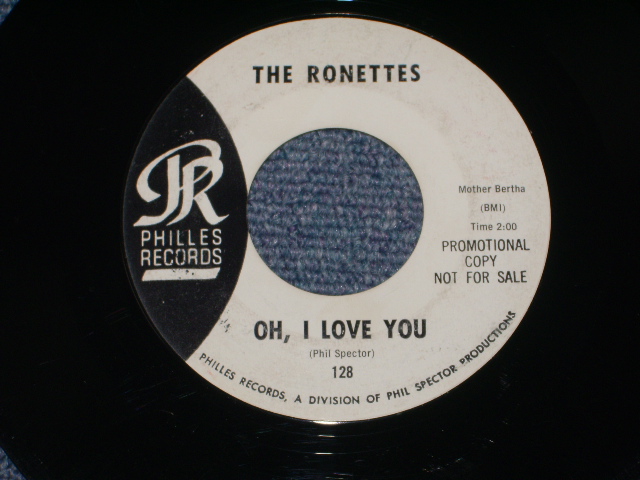 画像: THE RONETTES - IS THIS WHAT I GET FOR LOVING YOU  ( WHITE Label PROMO : Ex+++)) / 1965 US ORIGINAL WHITE Label Promo  7" SINGLE  