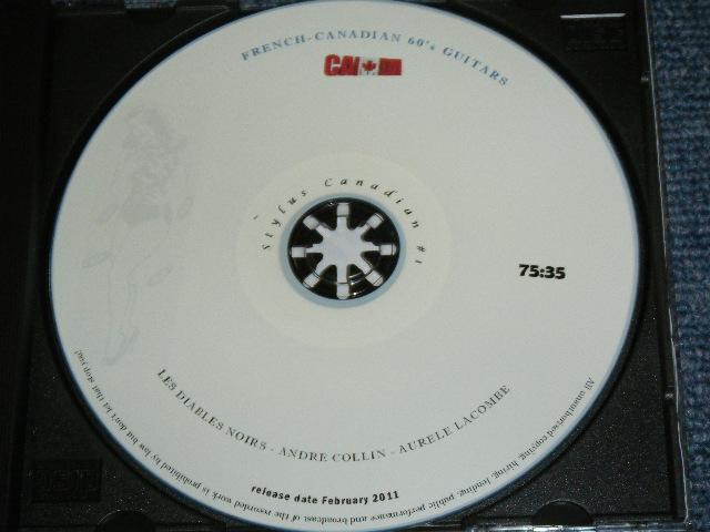 画像: LES DIABLES NOILES, ANDRE COLLIN, AURELE LACOMBE -FRENCH-CANADIAN 60'S GUITARS /  2011 EU  Brand New CD-R 