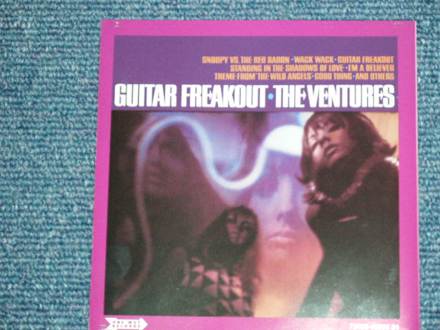 画像: THE VENTURES - GUITAR FREAKOUT + WILD THINGS  ( 2 in 1+ BONUS TRACK ) / 1996 US Used   CD 