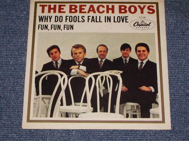 画像: THE BEACH BOYS - FUN FUN FUN (  BRIAN - MIKE LOVE  CREDIT ) /  1964 US  Original 7"Single  With PICTURE SLEEVE 