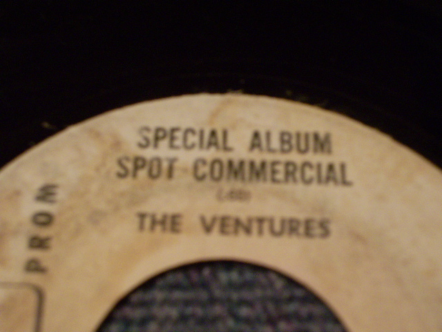 画像: THE VENTURES - SPECIAL ALBUM SPOT COMMERCIAL "UNDERGROUND FIRE"/ 1969 US PROMO ONLY 7"SINGLE