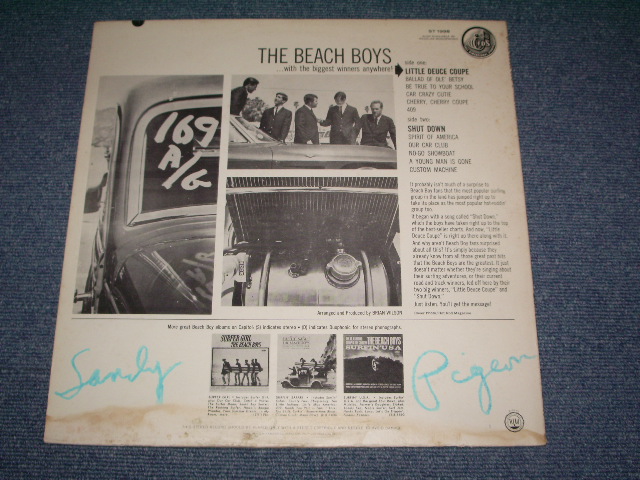 画像: The BEACH BOYS - LITTLE DEUCE COUPE ( MATRIX # A-1 & A-2 VG/Ex++ ) / 1963 US ORIGINAL STEREO LP