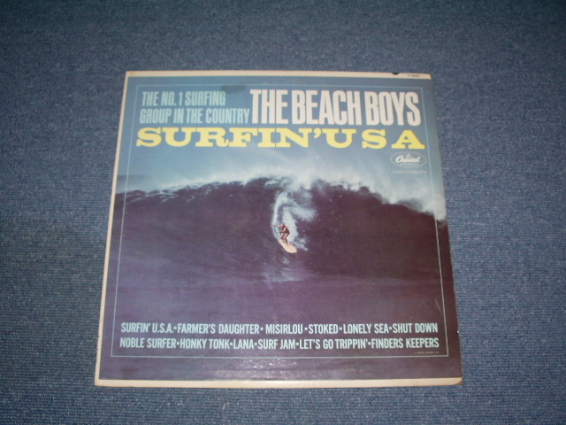 画像1: The BEACH BOYS - SURFIN' USA ( Ex+/Ex++ A-1: VG+++) / 1963 US ORIGINAL MONO LP