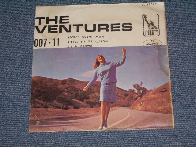画像1: THE VENTURES  - 0087-11  / 1966? MEXICO ORIGINAL 7" EP With Picture Sleeve