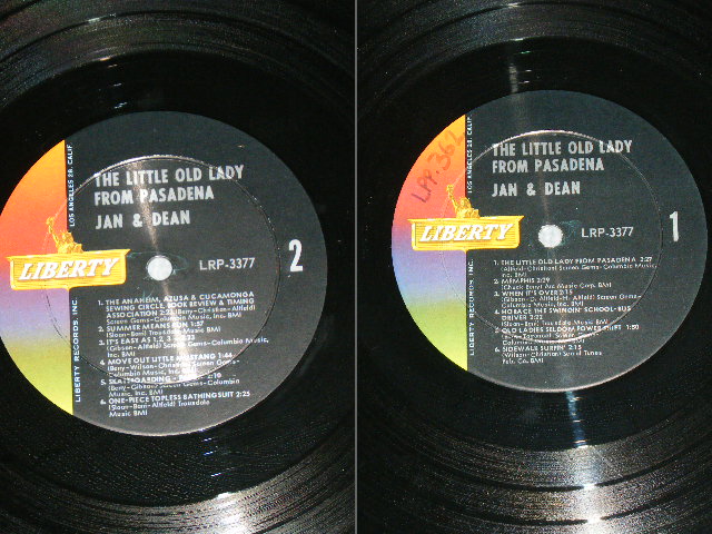 画像: JAN & DEAN - THE LITTLE OLD LADY FROM PASADENA  ( Ex++/MINT- )  / 1964 US ORIGINAL MONO LP 