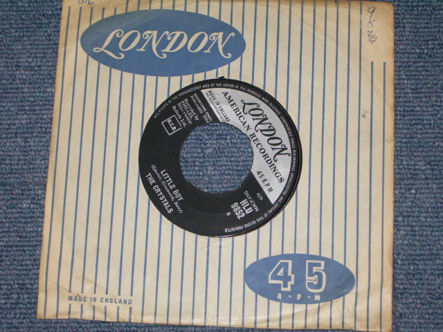 画像: THE CRYSTALS - I WONDER / LITTLE BOY ( UK ORIGINAL SUPER CLEAN  Ex/Ex) / 1964 UK ORIGINAL  7" SINGLE 
