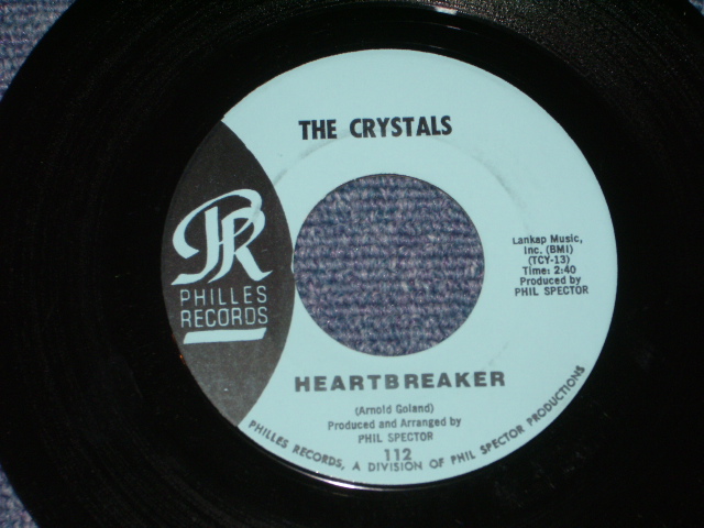 画像: THE CRYSTALS - A: DA DOO RON RON +B: HEARTBREAKER   / 1963? US COUNTERFIT ?? or BOOT ?? 7" SINGLE 