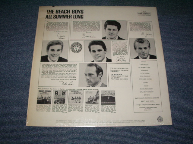 画像: The BEACH BOYS - ALL SUMMER LONG  ( "DON'T BACK DOWN" MINT-/MINT- ) / 1964 US ORIGINAL MONO LP