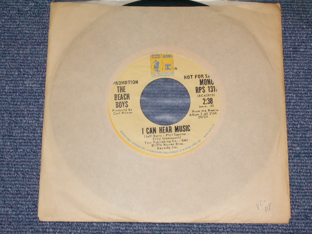 画像1: THE BEACH BOYS - I CAN HEAR MUSIC / 1974 US ORIGINAL PROMO ONLY SAME FLIP SPECIAL COUPLING 7"Single