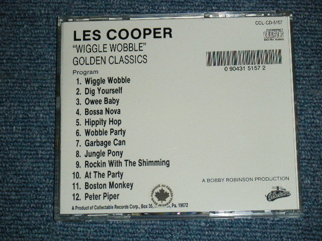画像: LES COOPER - WIGGLE WOBBLE : GOLDEN CLASSICS  /  1989 US ORIGINAL Brand New  CD