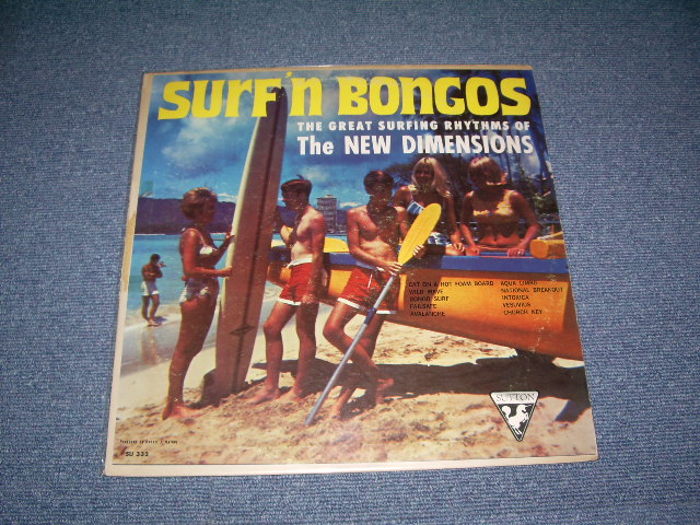 画像1: THE NEW DIMENSIONS - SURFIN' BONGOS  / 1963 US ORIGINAL Mono LP 