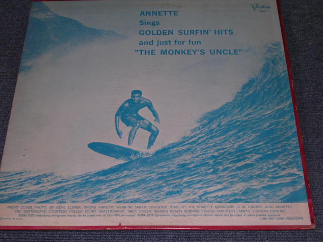 画像: ANNETTE - SINGS GOLDEN SURFIN' HITS   / 1964 US ORIGINAL MONO LP 