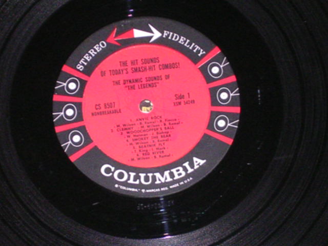 画像: THE LEGENDS - THE DYNAMIC SOUNDS OF / 1961 US ORIGINAL Stereo LP
