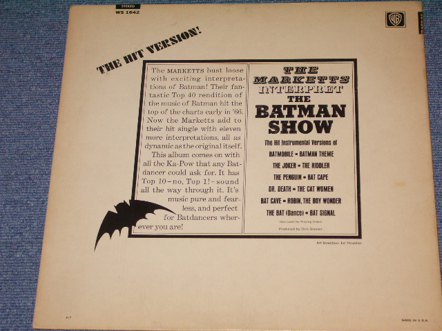 画像: The MARKETTS - THE BATMAN THEME ( Ex/MINT- ) / 1966 US ORIGINAL STEREO  LP