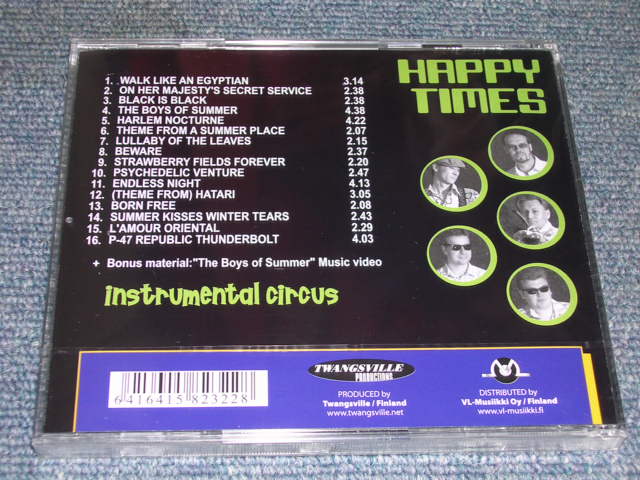 画像: HAPPY TIMES - INSTRUMENTAL CIRCUS / FINLAND Brand New Sealed CD 