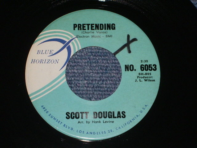 画像: SCOTT DOUGLAS ( SURPORTED  by THE VENTURES ) - A HUNDRED THOUSAND WAYS( MINT-/MINT- : XOL ) / 1960 US ORIGINAL 7"Single