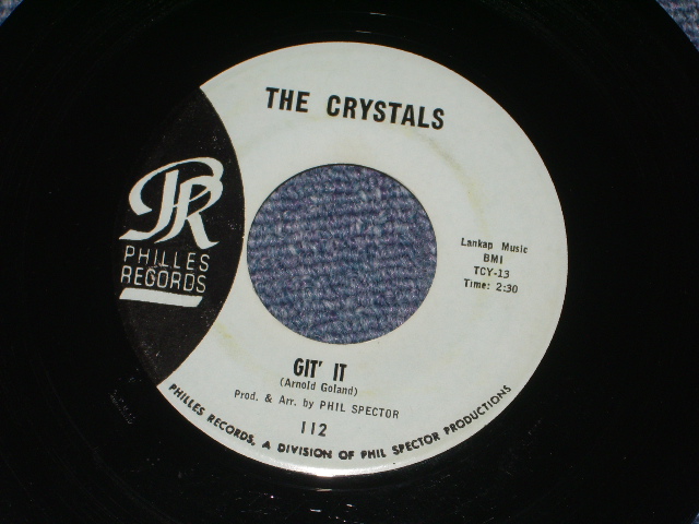 画像: THE CRYSTALS - DA DOO RON ORN ( Matrix # TCY-11B : BLUE  LABEL  MINT-/MINT-  SEAL ON LABEL) / 1963 US ORIGINAL 7" SINGLE 