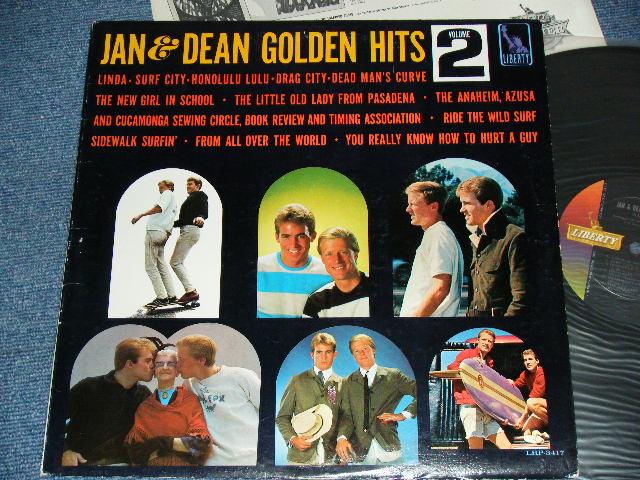 画像1: JAN & DEAN -GOLDEN HITS VOL.2 ( Ex+/Ex++)  / 1965 US ORIGINAL MONO  LP 