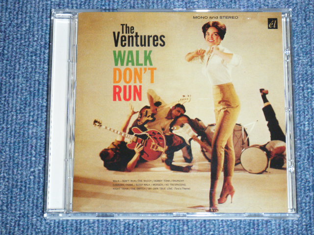 画像1: THE VENTURES & BERT WEEDON  - WALK-DON'T RUN ( STEREO & MONO ORIGINAL ALBUM + BONUS  & BURT WEEDON 'TEENAGE GUITAR '  )  / 2011 VERSION UK Brand New CD