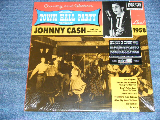 画像1: JOHNNY CASH - LIVE AT TOWN HALL PARTY 1958 / 2003 US Sealed 180g HEAVY WEIGHT LP