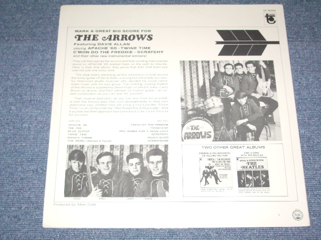画像: THE ARROWS - APACHE '65 ( Ex+++/Ex++ ) / 1965 US ORIGINAL STEREO DUOPHONIC LP